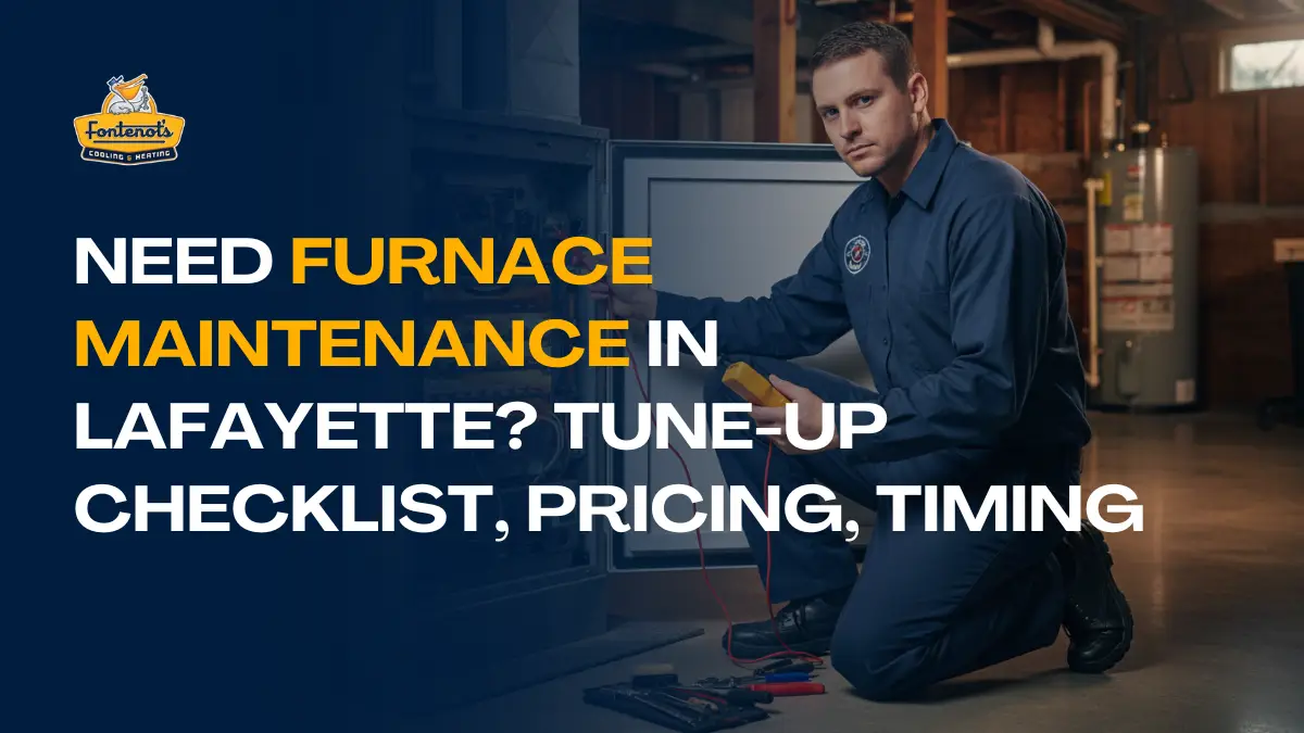 What is a Furnace Tune Up? Discover tune-up checklist, pricing, timing & safety benefits