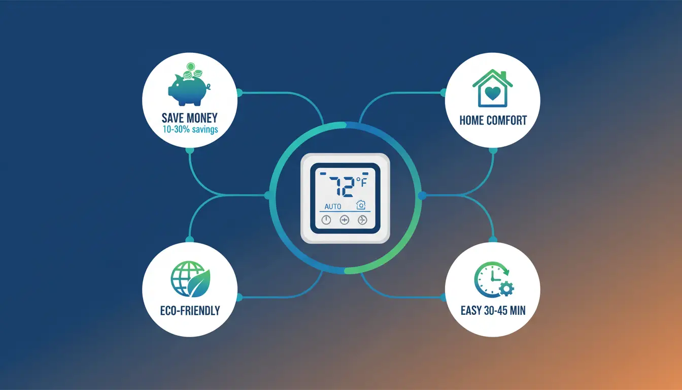 how to wire programmable thermostat