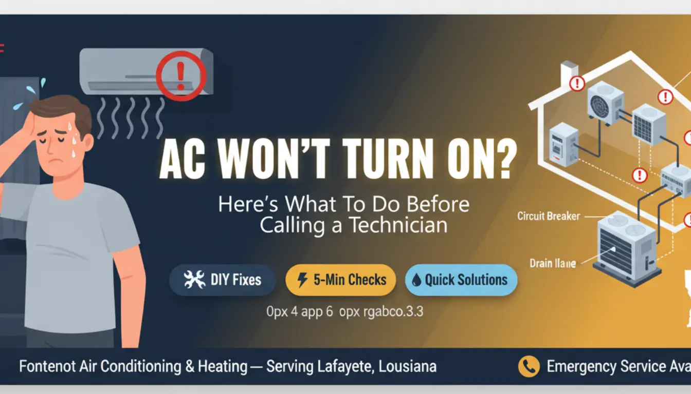 AC Won't Turn On