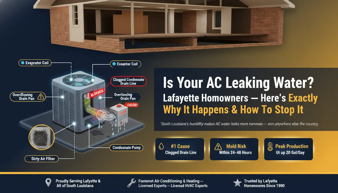 AC Leaking Water