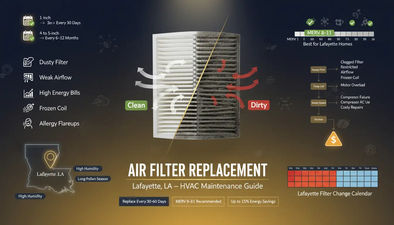 Air filter replacement