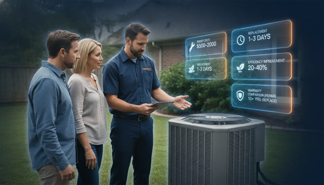AC Repair vs Replacement