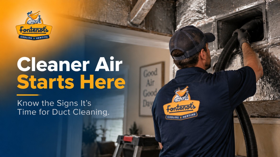 Signs Your Air Ducts Need Cleaning