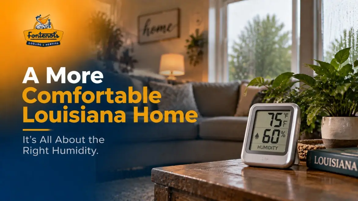 Humidity control in Louisiana homes